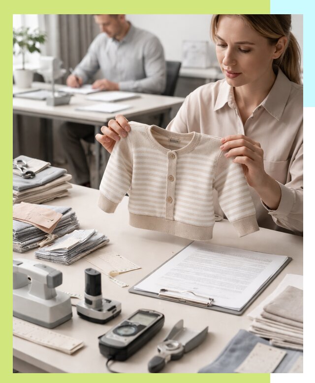 Сертификация детской одежды и текстильных изделий в Махачкале