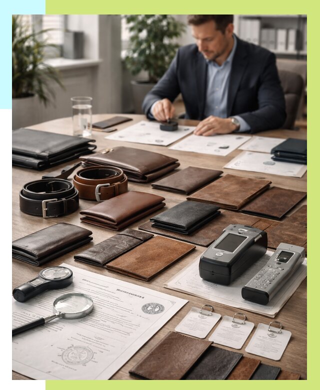 Сертификация кожаных изделий в Махачкале от 12426 р. | Алешин-Мхч