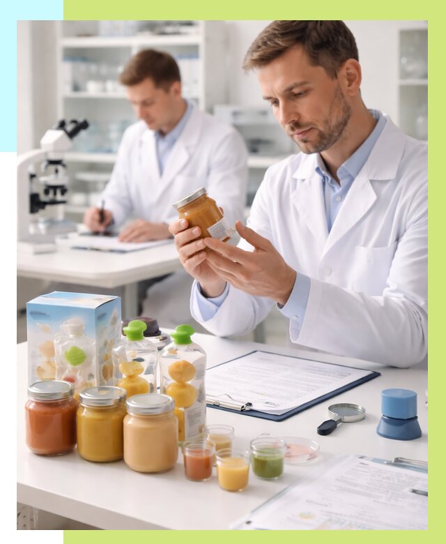 Сертификация детского питания в Махачкале от 31065 р. | Алешин-Мхч