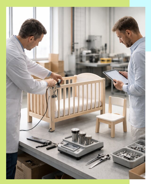 Сертификация детской мебели и проверка безопасности в Махачкале