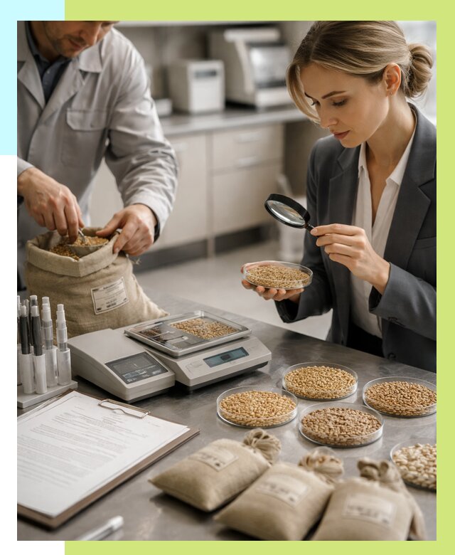 Сертификация зерна в Махачкале по цене от 15533 р. | Алешин-Мхч