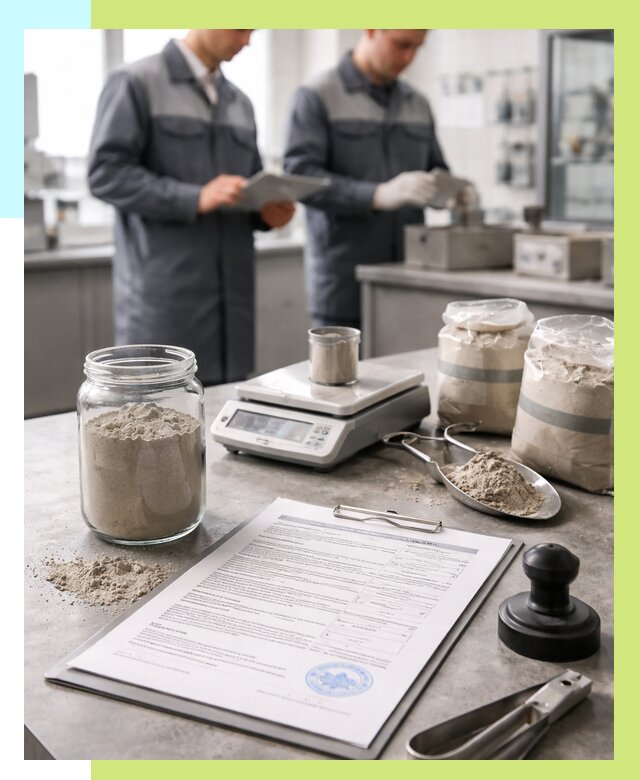 Сертификация цемента в Махачкале от 20710 р. | Алешин-Мхч