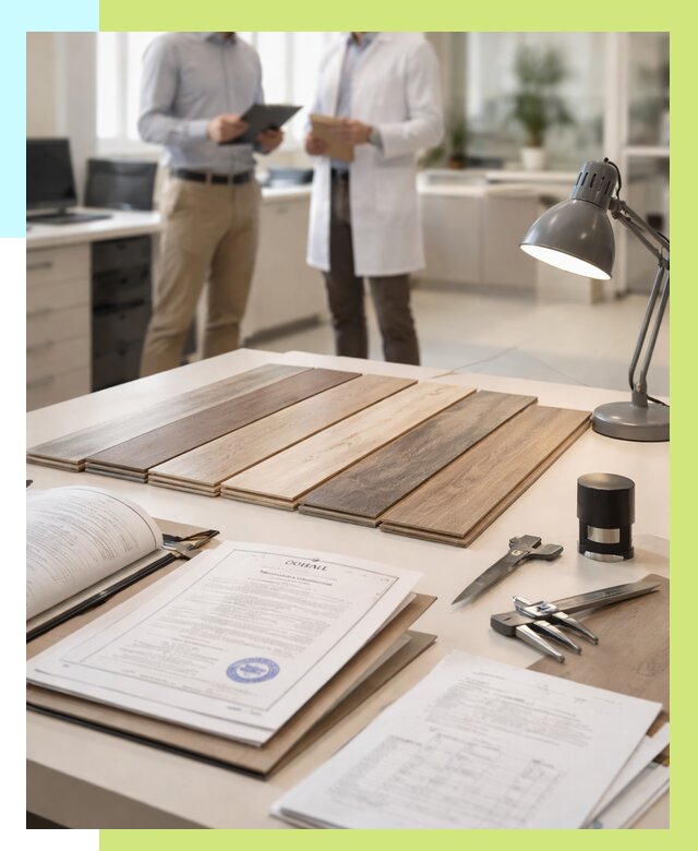 Сертификация ламината в Махачкале от 18639 р. под ключ | Алешин-Мхч