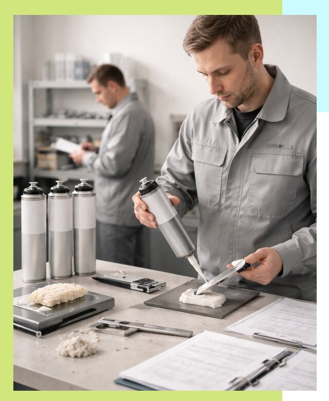 Сертификация монтажной пены и соответствие стандартам в Махачкале