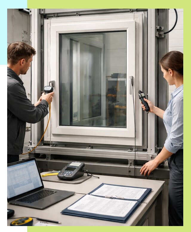 Сертификация окон в Махачкале от 12426 р. под ключ | Алешин-Мхч