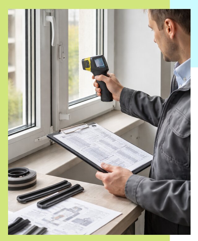 Сертификация окон в Махачкале: испытания, сертификаты, декларации