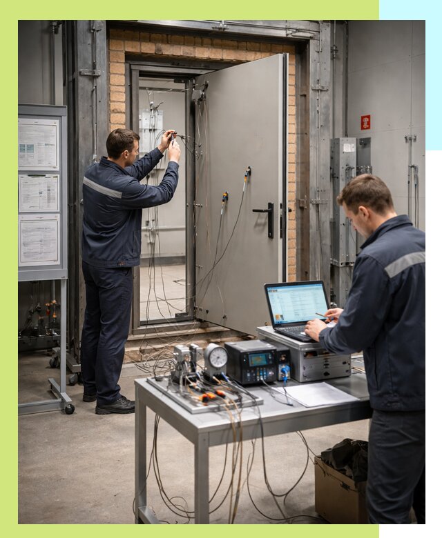 Сертификация противопожарных дверей в Махачкале по ГОСТ и ТР