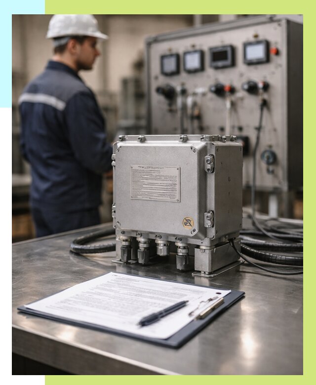 Сертификация взрывозащищенного оборудования в Махачкале от 36243 р. | Алешин-Мхч