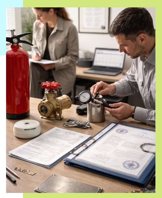 Сертификация пожарного оборудования в Махачкале от 15533 р.|Алешин-Мхч