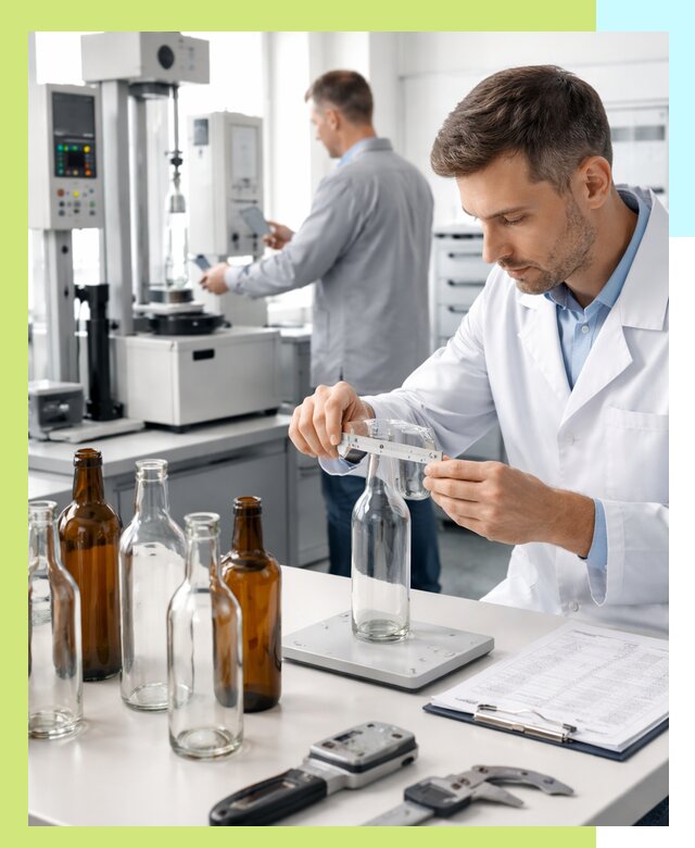 Сертификация стеклянных бутылок и сопутствующей упаковки в Махачкале