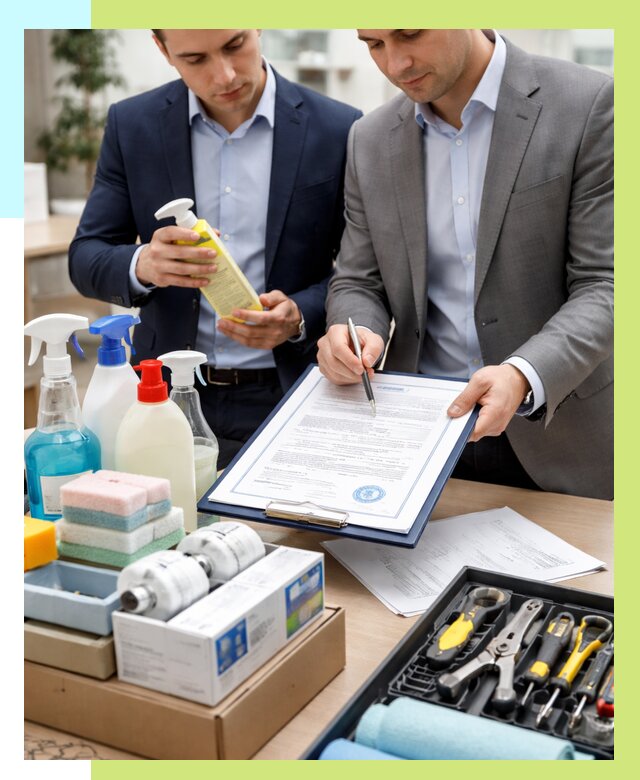 Сертификация хозяйственных товаров в Махачкале, от 18639 р. |Алешин-Мхч