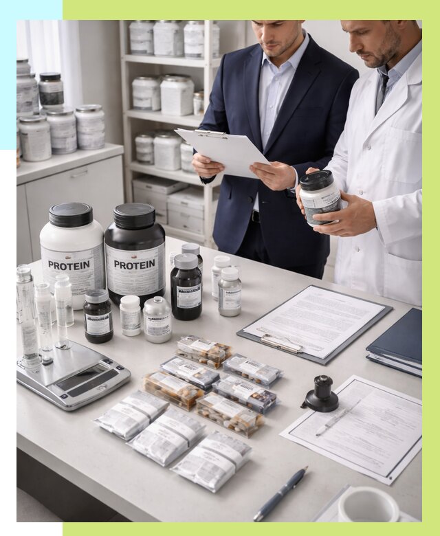 Сертификация спортивного питания в Махачкале от 15533 р., Алешин-Мхч