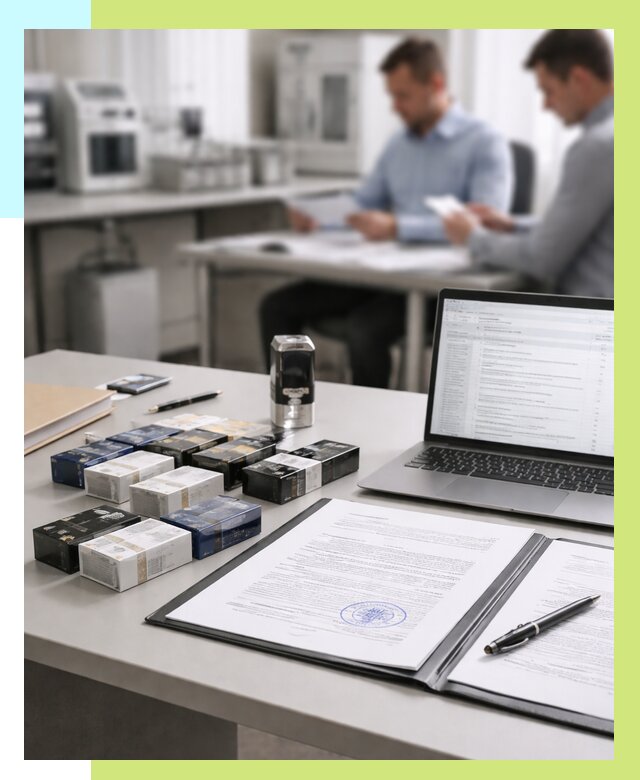 Сертификация сигарет под ключ в Махачкале от 46598 р. | Алешин-Мхч