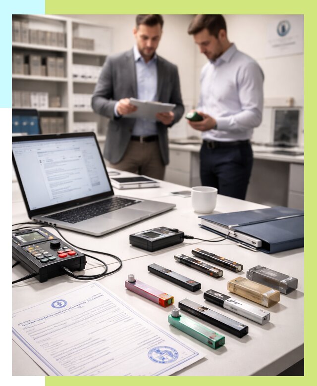 Сертификация электронных сигарет в Махачкале от 20710 р. | Алешин-Мхч