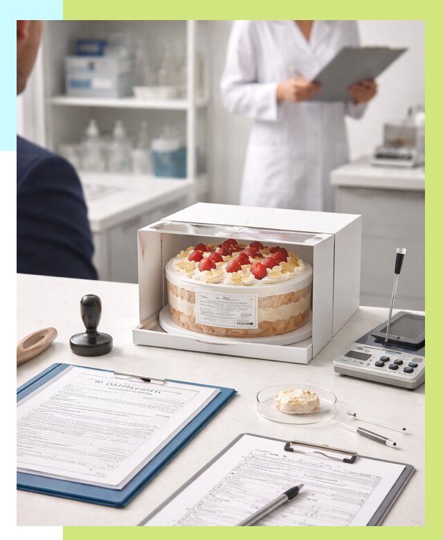 Сертификация тортов в Махачкале от 9320 р. заказать | Алешин-Мхч