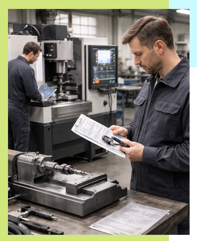 Сертификация станков: оформление документов и испытания в Махачкале
