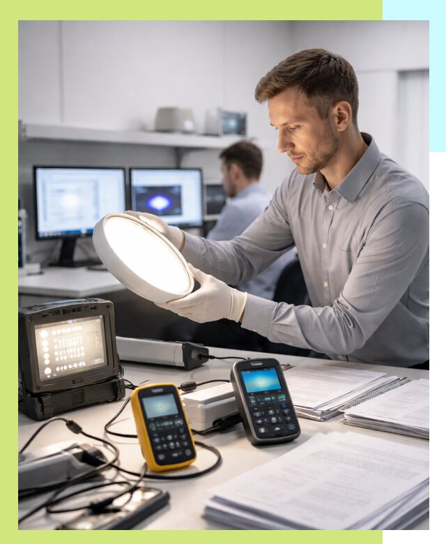 Сертификация светильников в Махачкале: испытания и оформление