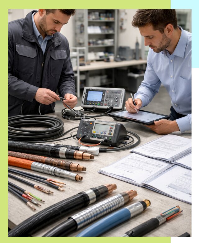 Сертификация кабеля и электропроводки в Махачкале под ключ