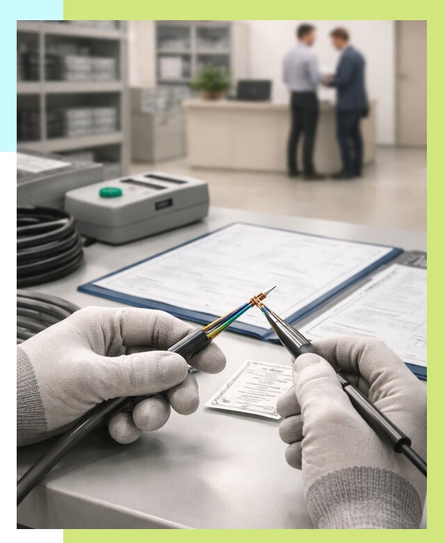 Сертификация провода в Махачкале от 18639 р. в Алешин-Мхч