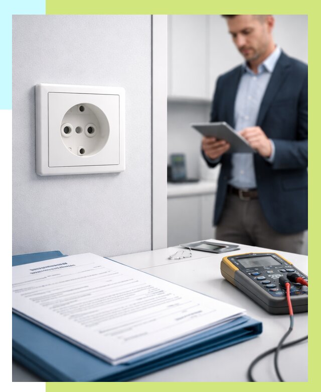 Сертификация розеток в Махачкале от 8802 р. | Алешин-Мхч