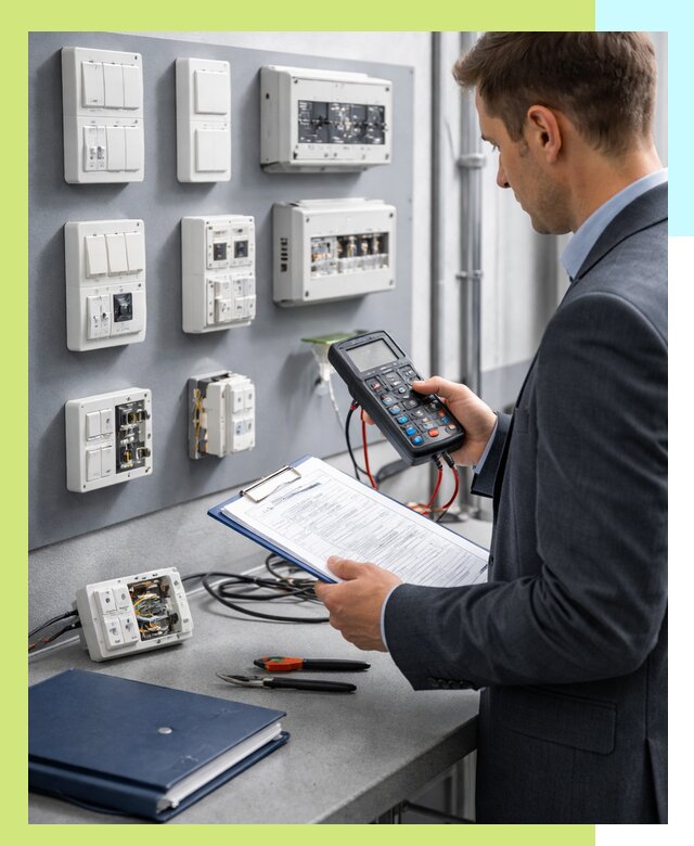 Сертификация электрических и автоматических выключателей в Махачкале