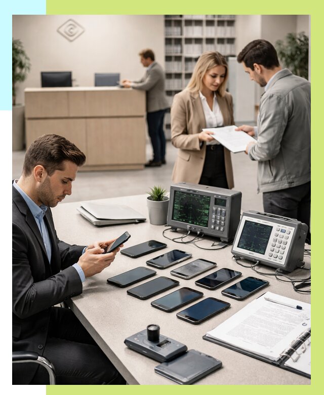 Сертификация телефонов в Махачкале от 25888 р. под ключ | Алешин-Мхч