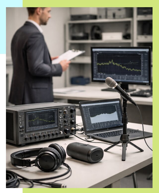 Сертификация аудиотехники в Махачкале от 15533 р., Алешин-Мхч