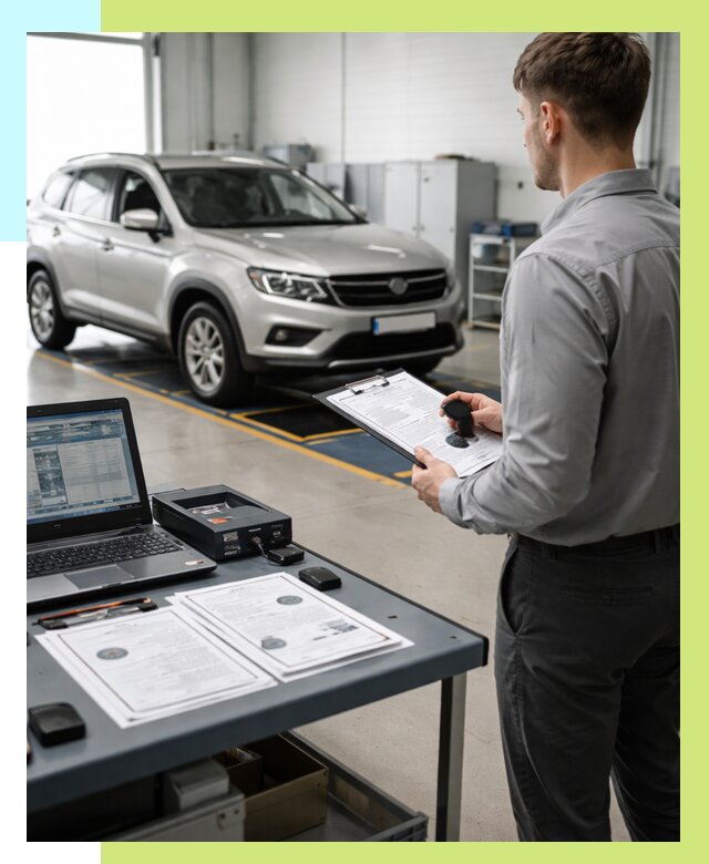 Сертификация транспортных средств в Махачкале от 12426 р. | Алешин-Мхч