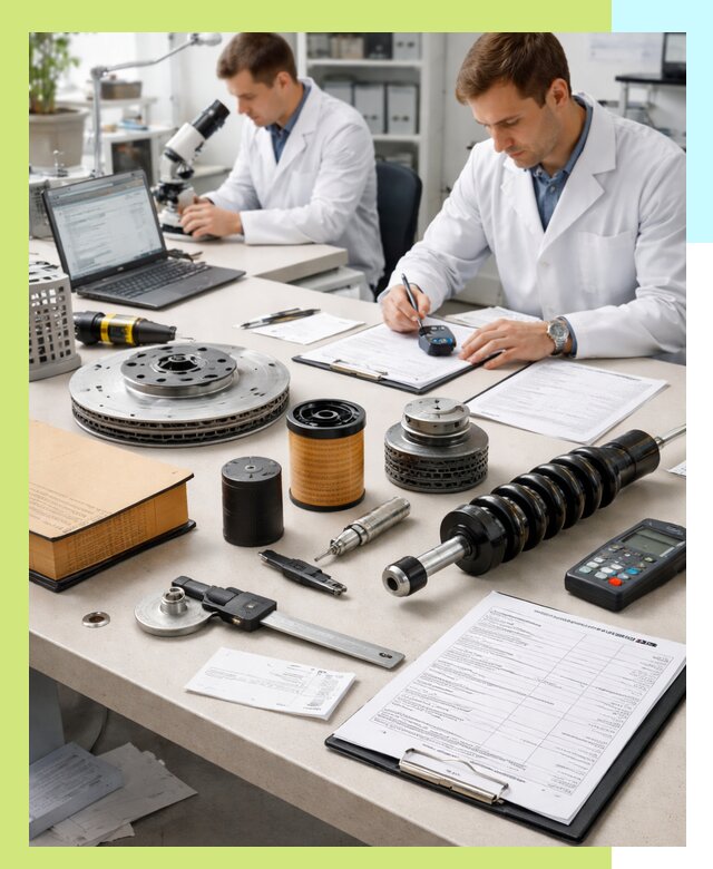 Сертификация автозапчастей и комплектующих в Махачкале по ГОСТ