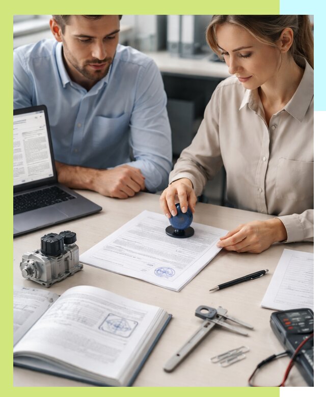 Выдача паспорта изделия и техническая экспертиза продукции в Махачкале