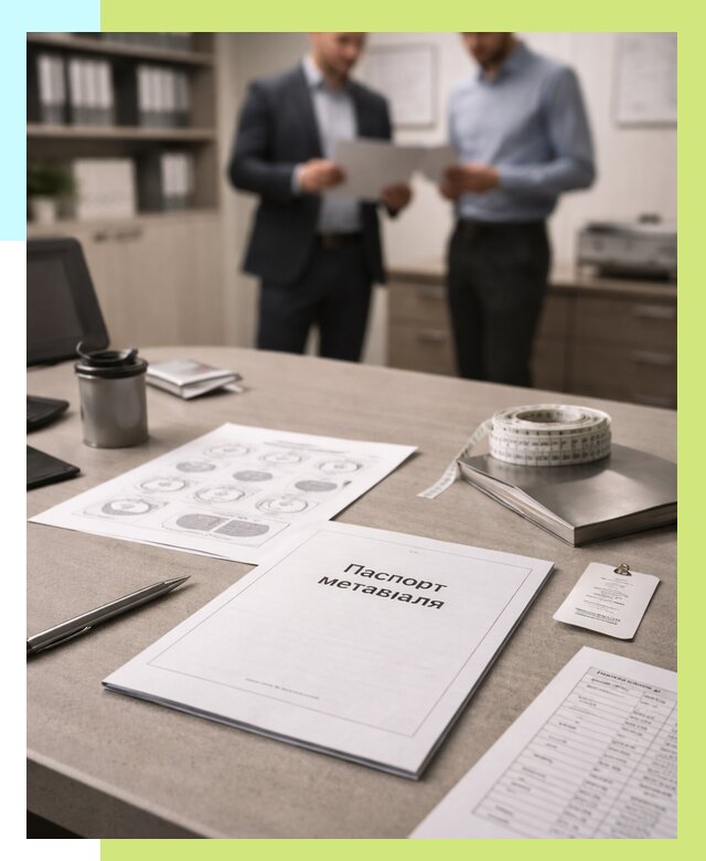 Паспорт материала и качества в Махачкале от 4660 р. | Алешин-Мхч