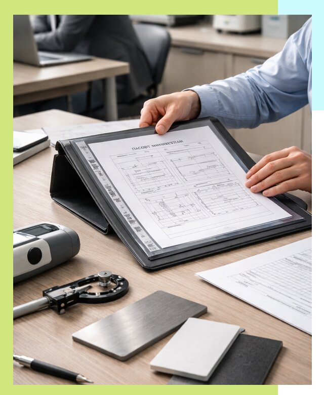 Оформление паспорта материала для продукции в Махачкале