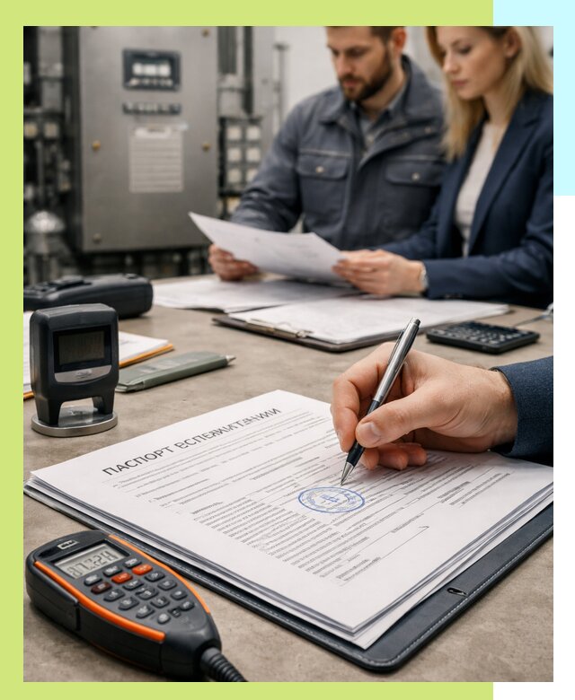 Оформление паспорта эксплуатации оборудования в Махачкале