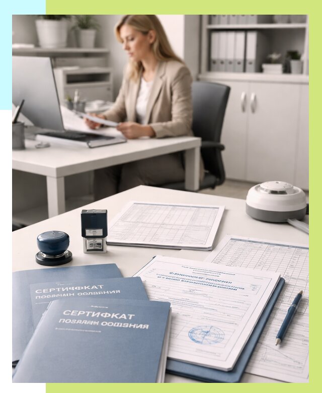 Сертификаты пожарной безопасности в Махачкале от 15533 р. | Алешин-Мхч