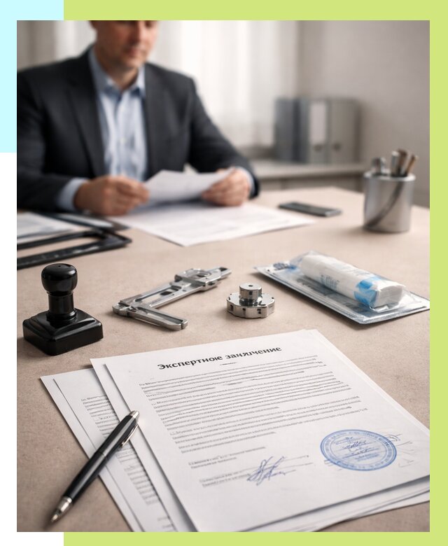 Экспертное заключение на продукцию в Махачкале от 8802 р. | Алешин-Мхч