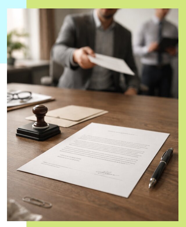 Отказное письмо по сертификации в Махачкале от 3624 р. | Алешин-Мхч