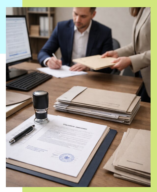 Отказное письмо для таможни в Махачкале от 3107 р, Алешин-Мхч