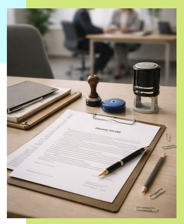 Отказное письмо для Wildberries в Махачкале от 2589 р. | Алешин-Мхч