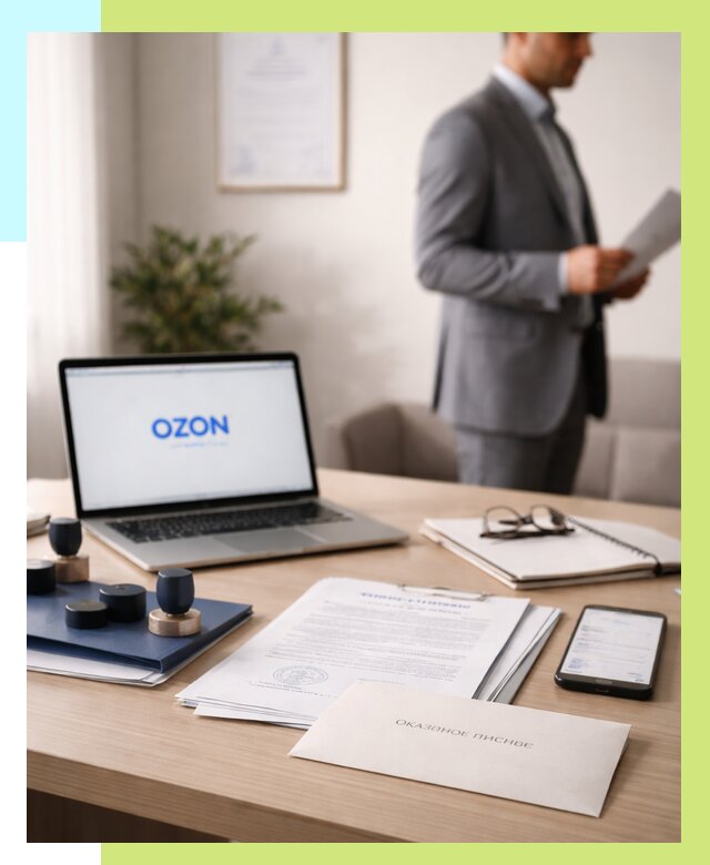 Отказное письмо для Ozon в Махачкале от 3624 р. | Алешин-Мхч