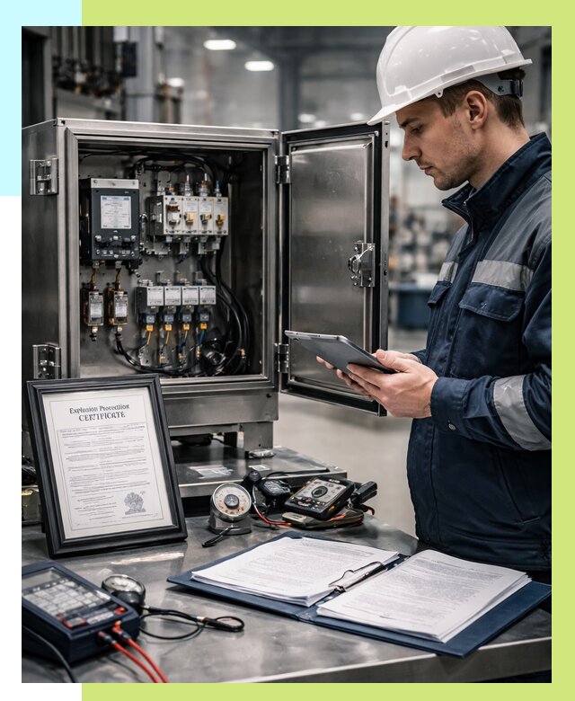 Сертификат взрывозащиты в Махачкале от 46598 р. | Алешин-Мхч