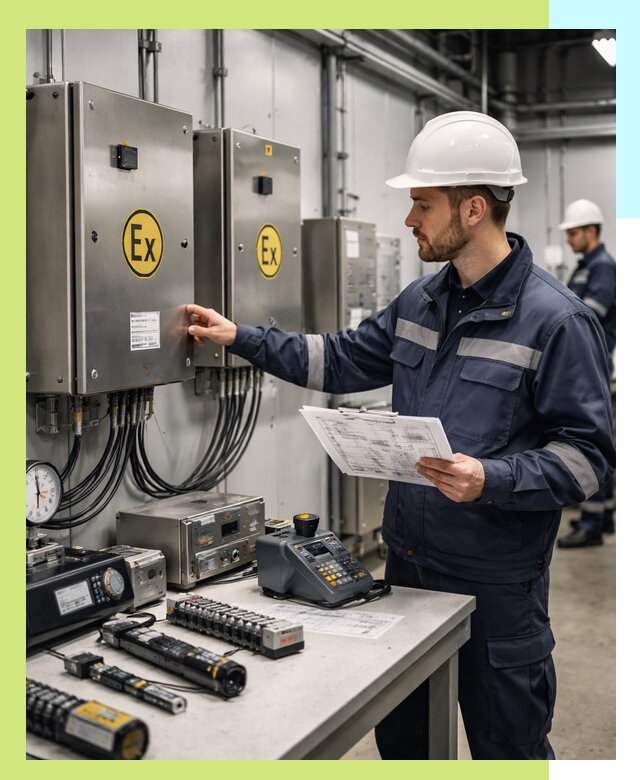 Сертификат взрывозащиты промышленного оборудования в Махачкале