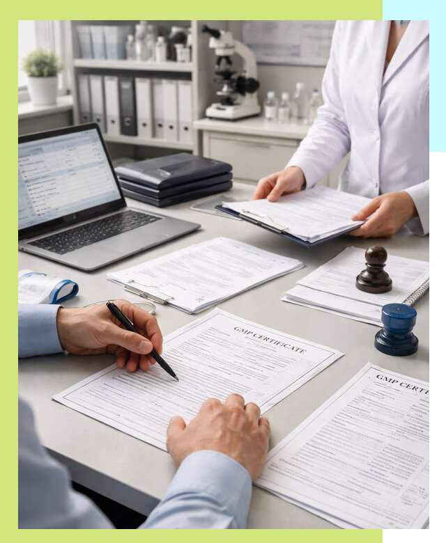 Оформление сертификата GMP в Махачкале для фармпроизводства