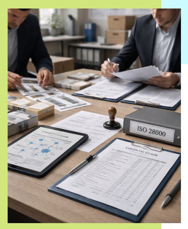 Получение сертификата ISO 28000 по безопасности цепи поставок в Махачкале