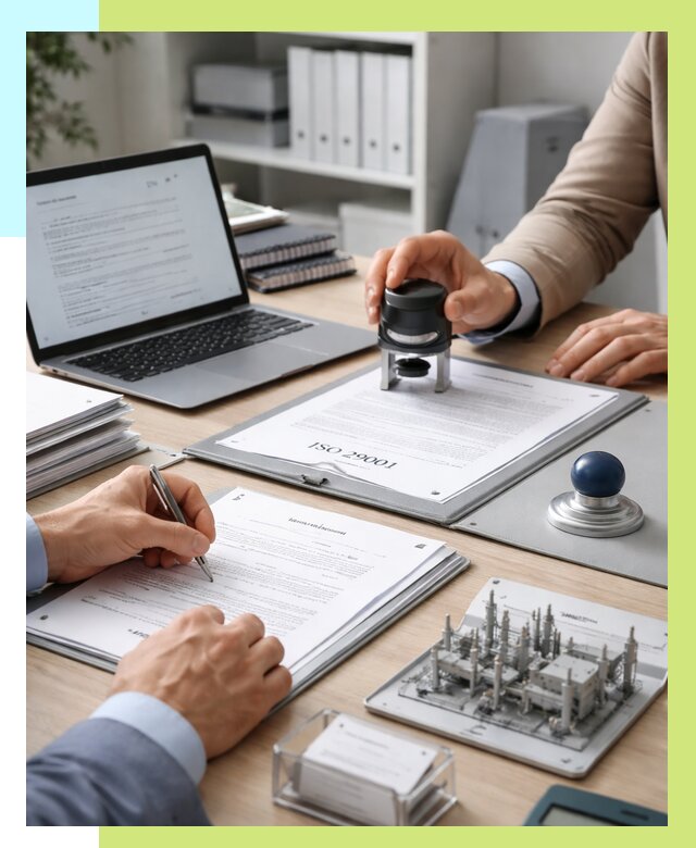 Сертификат ISO 29001 в Махачкале под ключ от 77663 р. | Алешин-Мхч