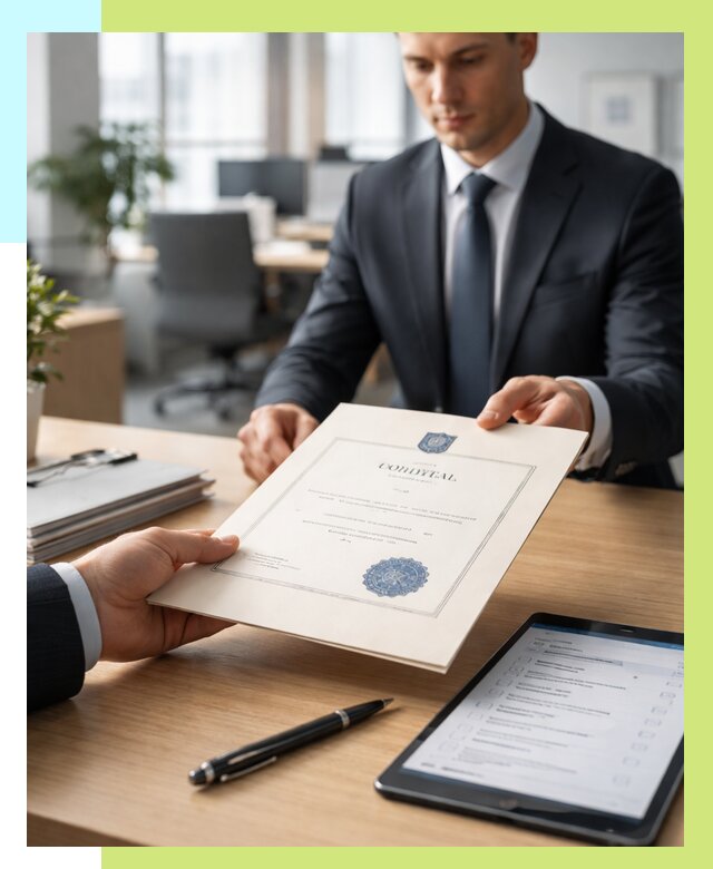 Сертификат ISO 30301 в Махачкале от 36243 р. | Алешин-Мхч - под ключ