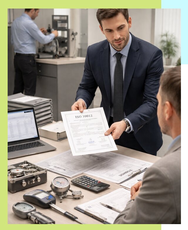 Выдача сертификата ISO 10012 по требованиям метрологии в Махачкале