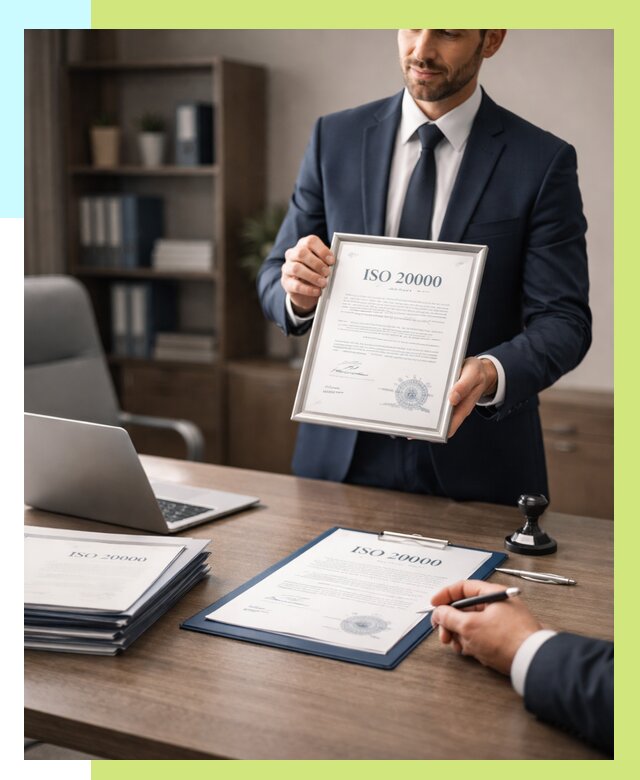 Сертификат ISO 20000 в Махачкале под ключ от 124260 р., Алешин-Мхч