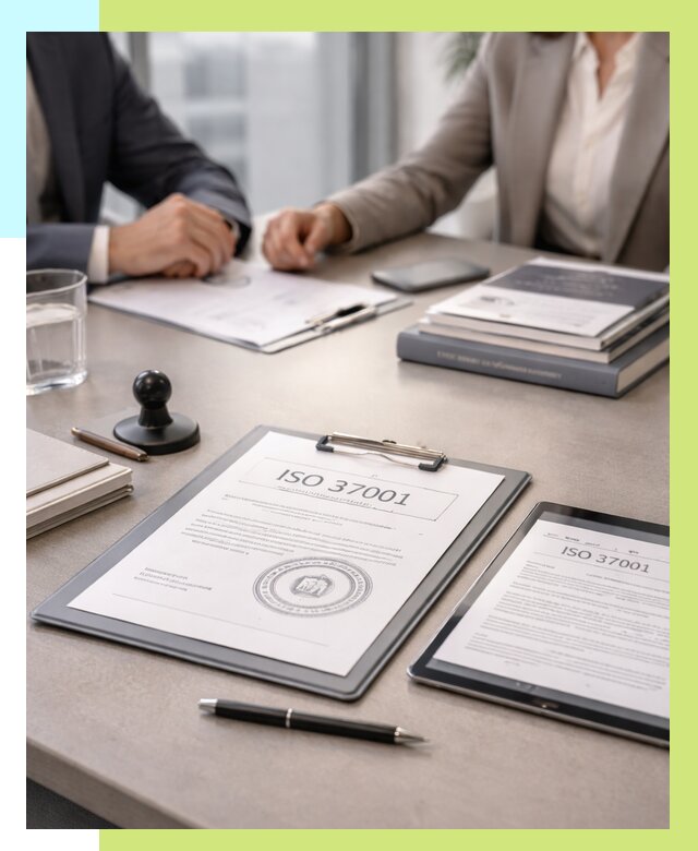 Сертификат ISO 37001 в Махачкале оформить от 124260 р. Алешин-Мхч